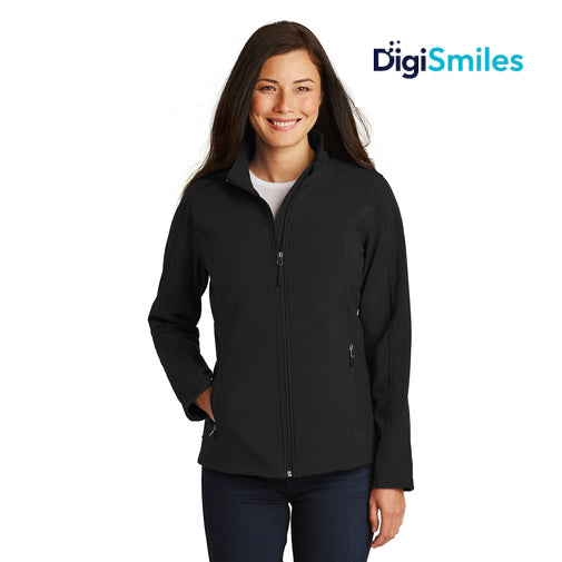 Port Authority (L317) Women's Core Soft Shell Jacket (DigiSmiles)
