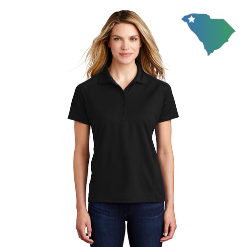 Sports-Tek (L474) Ladies Dri-Mesh Pro Polo (UOMS)