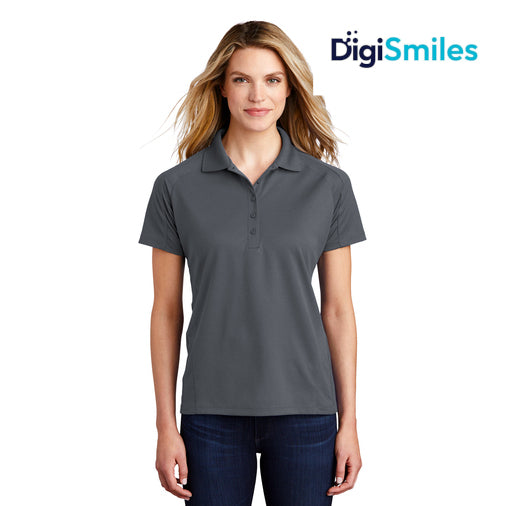 Sports-Tek (L474) Ladies Dri-Mesh Pro Polo (DigiSmiles)