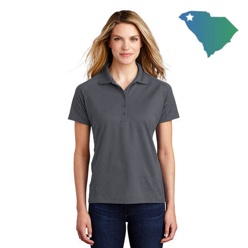 Sports-Tek (L474) Ladies Dri-Mesh Pro Polo (UOMS)