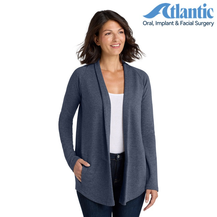 Port Authority (L807) Women's Interlock Cardigan (Atlantic)