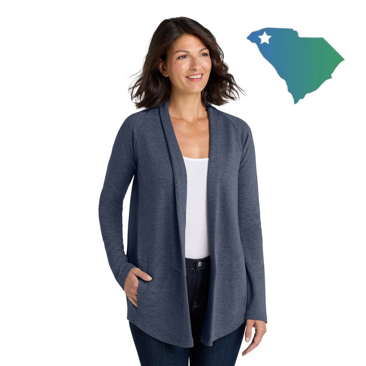 Port Authority (L807) Women's Interlock Cardigan (UOMS)
