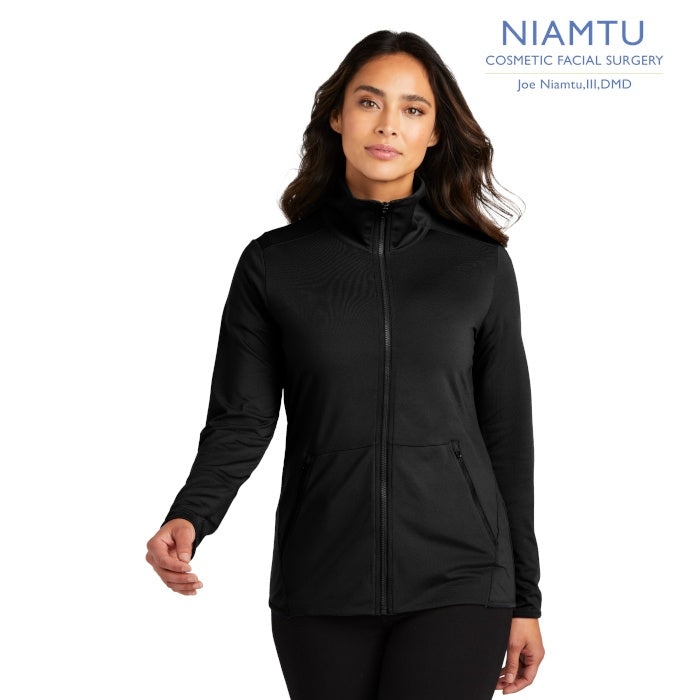 Port Authority (LK595) Women's Accord Stretch Fleece Full-Zip (NIAMTU)