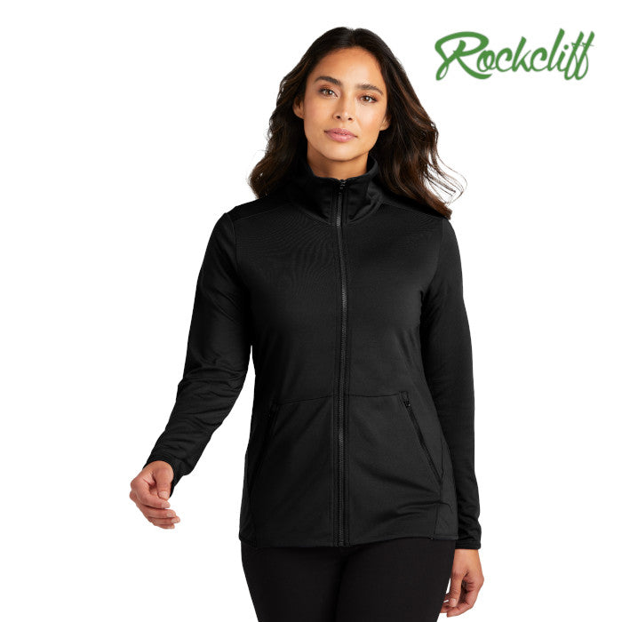Port Authority (LK595) Women's Accord Stretch Fleece Full-Zip (Rockcliff)