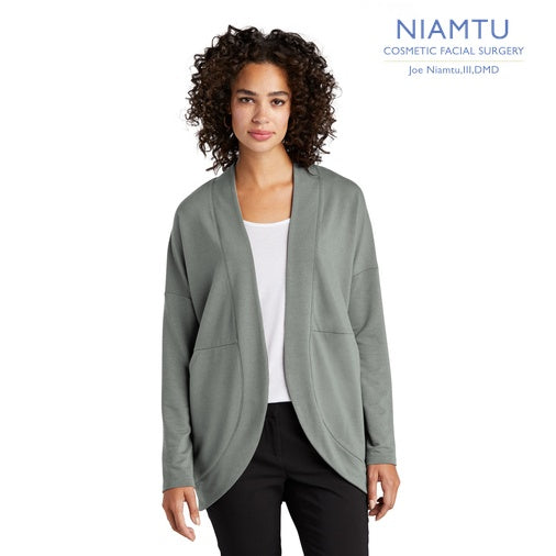 Mercer+Mettle (LMM3015) Women's Stretch Open-Front Cardigan (NIAMTU)