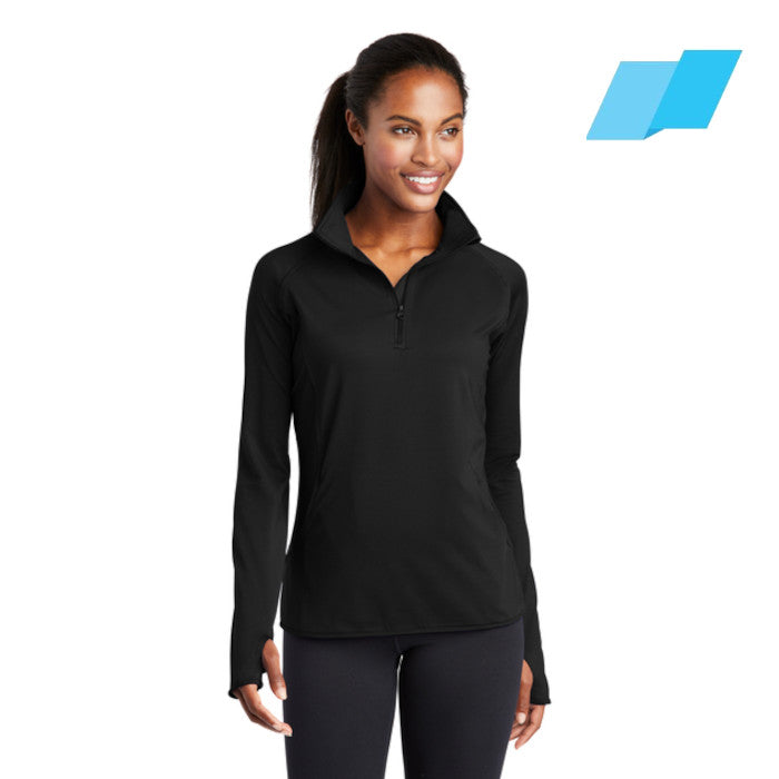 Sport-Tek (LST850) Women's Sport-Wick Stretch 1/4-Zip Pullover (Flagship)