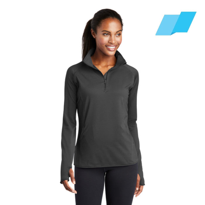 Sport-Tek (LST850) Women's Sport-Wick Stretch 1/4-Zip Pullover (Flagship)
