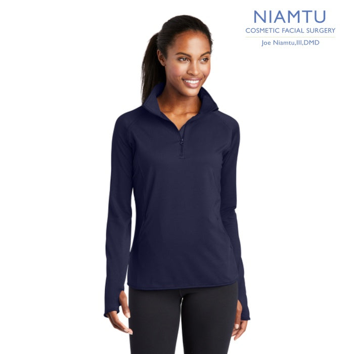 Sport-Tek (LST850) Women's Sport-Wick Stretch 1/4-Zip Pullover (NIAMTU)