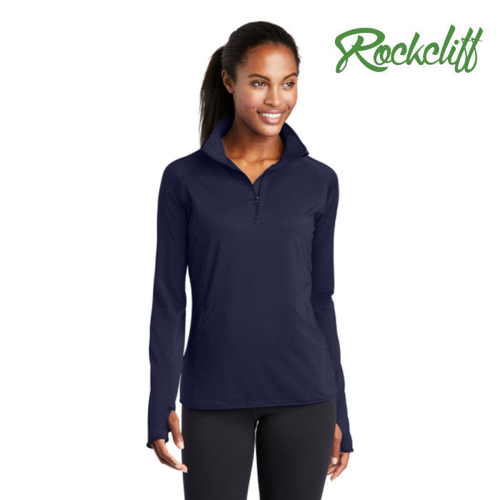 Sport-Tek (LST850) Women's Sport-Wick Stretch 1/4-Zip Pullover (Rockcliff)