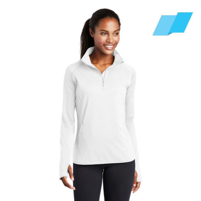 Sport-Tek (LST850) Women's Sport-Wick Stretch 1/4-Zip Pullover (Flagship)