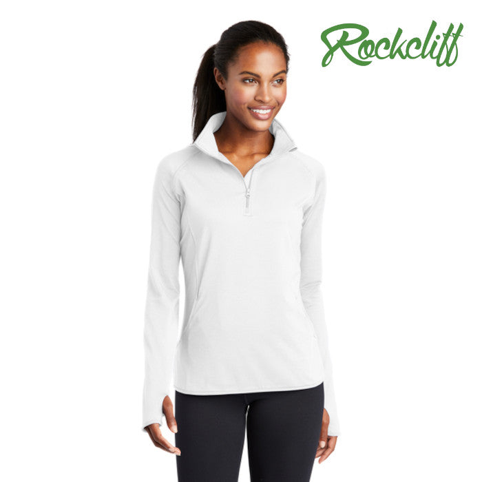 Sport-Tek (LST850) Women's Sport-Wick Stretch 1/4-Zip Pullover (Rockcliff)