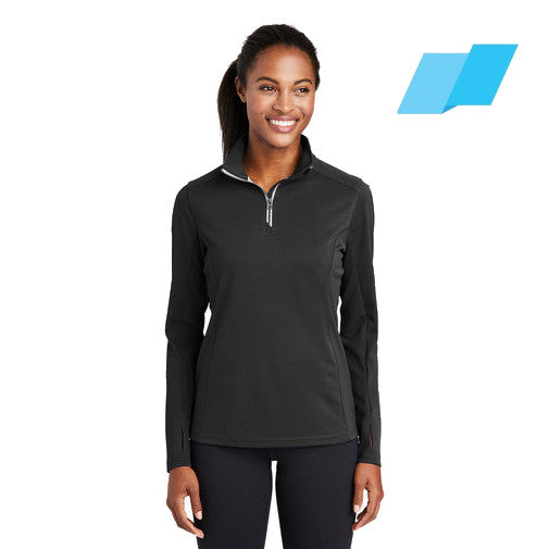 Sport-Tek (LST860) Women's Sport-Wick Textured 1/4-Zip Pullover (Flagship)