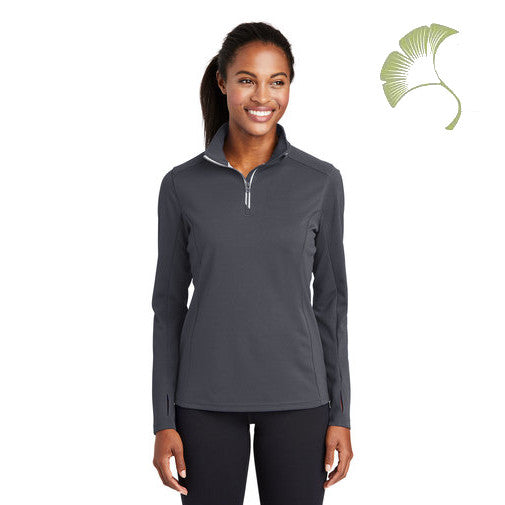 Sport-Tek (LST860) Women's Sport-Wick Textured 1/4-Zip Pullover (AOFS)