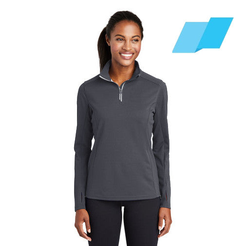 Sport-Tek (LST860) Women's Sport-Wick Textured 1/4-Zip Pullover (Flagship)