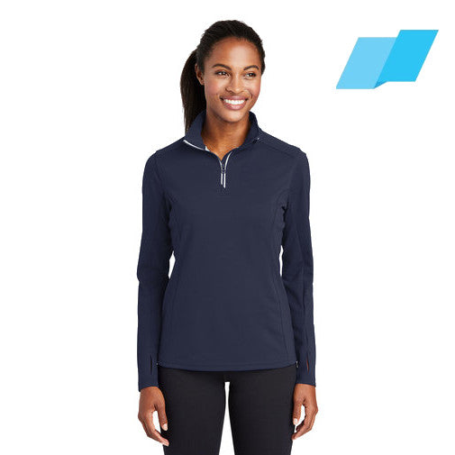 Sport-Tek (LST860) Women's Sport-Wick Textured 1/4-Zip Pullover (Flagship)