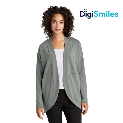 Mercer+Mettle (LMM3015) Women's Stretch Open-Front Cardigan (DigiSmiles)