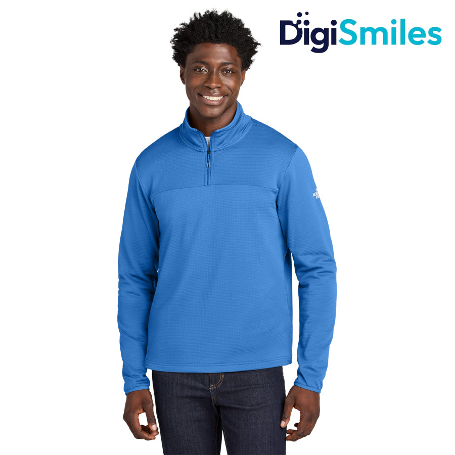 The North Face (NF0A8ENJ) Men's Aim 1/4-Zip Fleece (DigiSmiles)