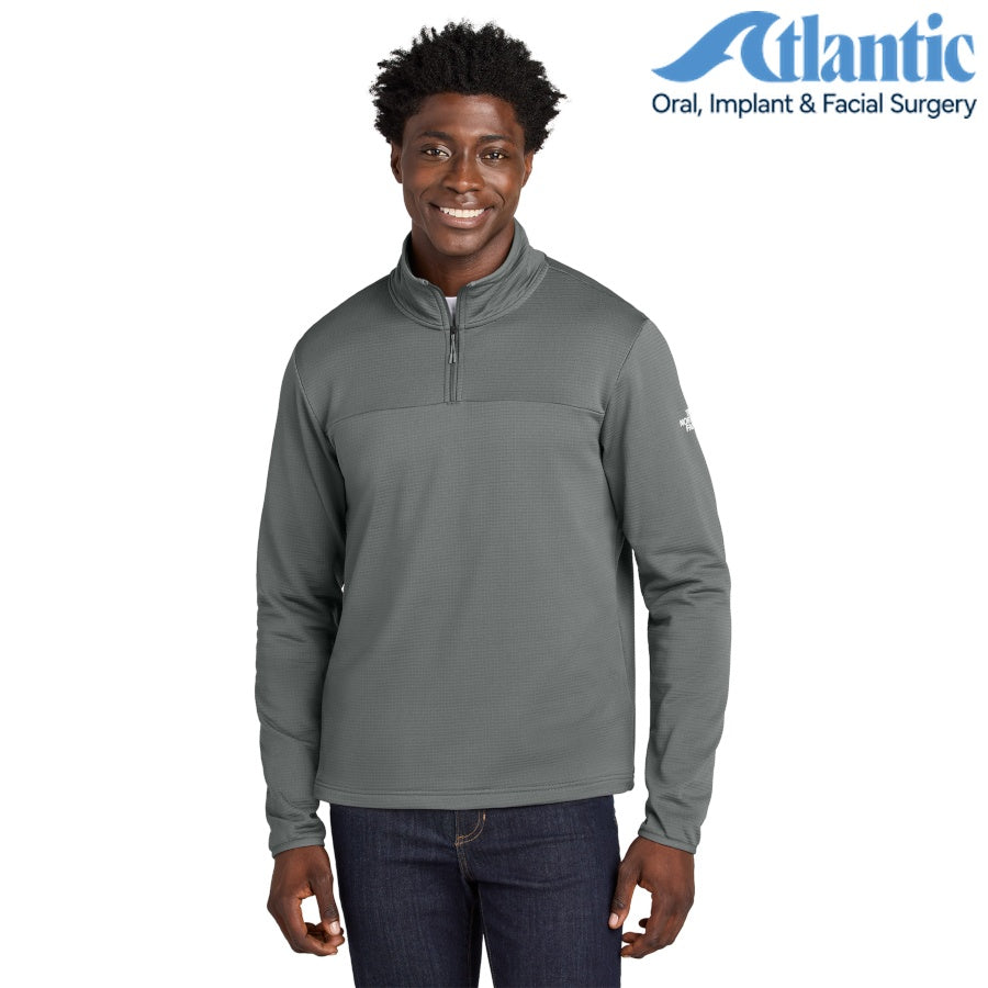 The North Face (NF0A8ENJ) Men's Aim 1/4-Zip Fleece (Atlantic)