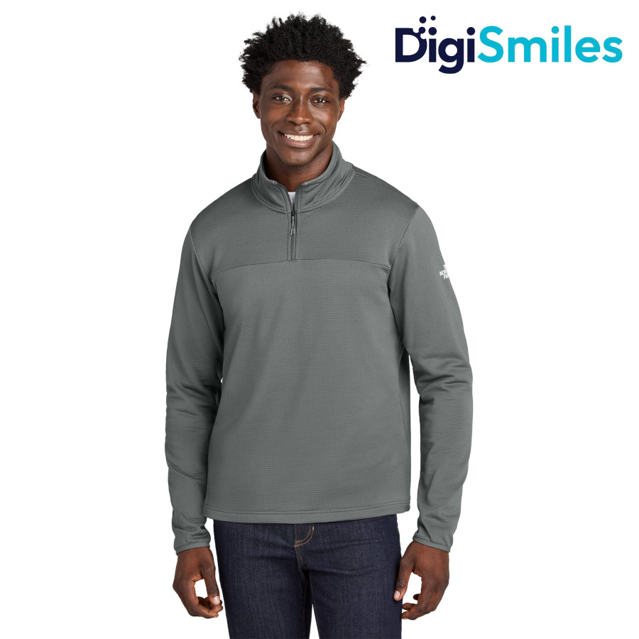 The North Face (NF0A8ENJ) Men's Aim 1/4-Zip Fleece (DigiSmiles)