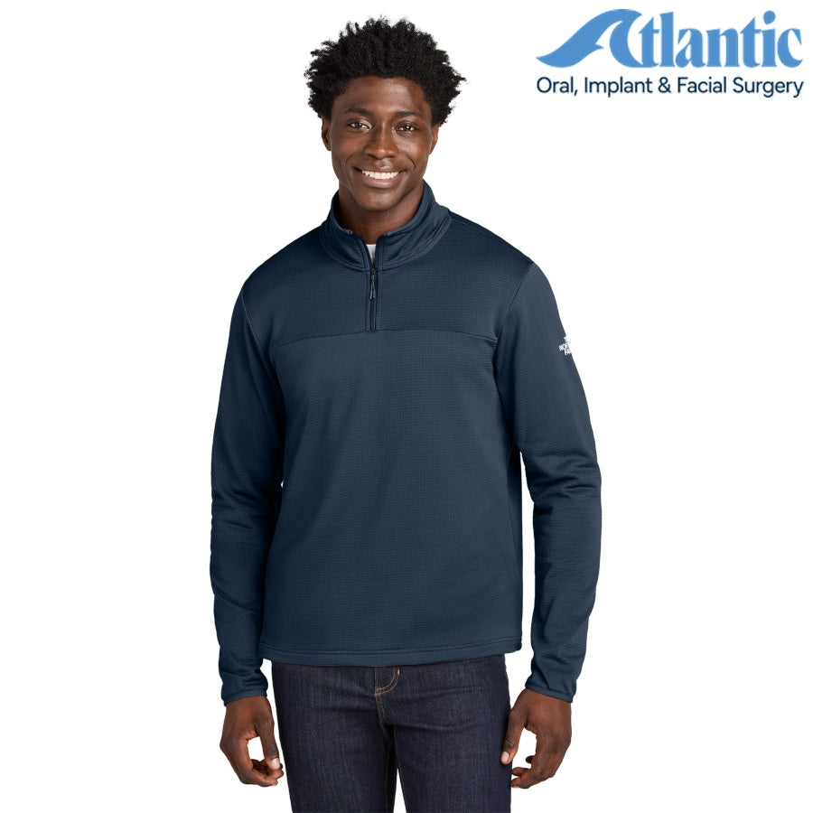 The North Face (NF0A8ENJ) Men's Aim 1/4-Zip Fleece (Atlantic)