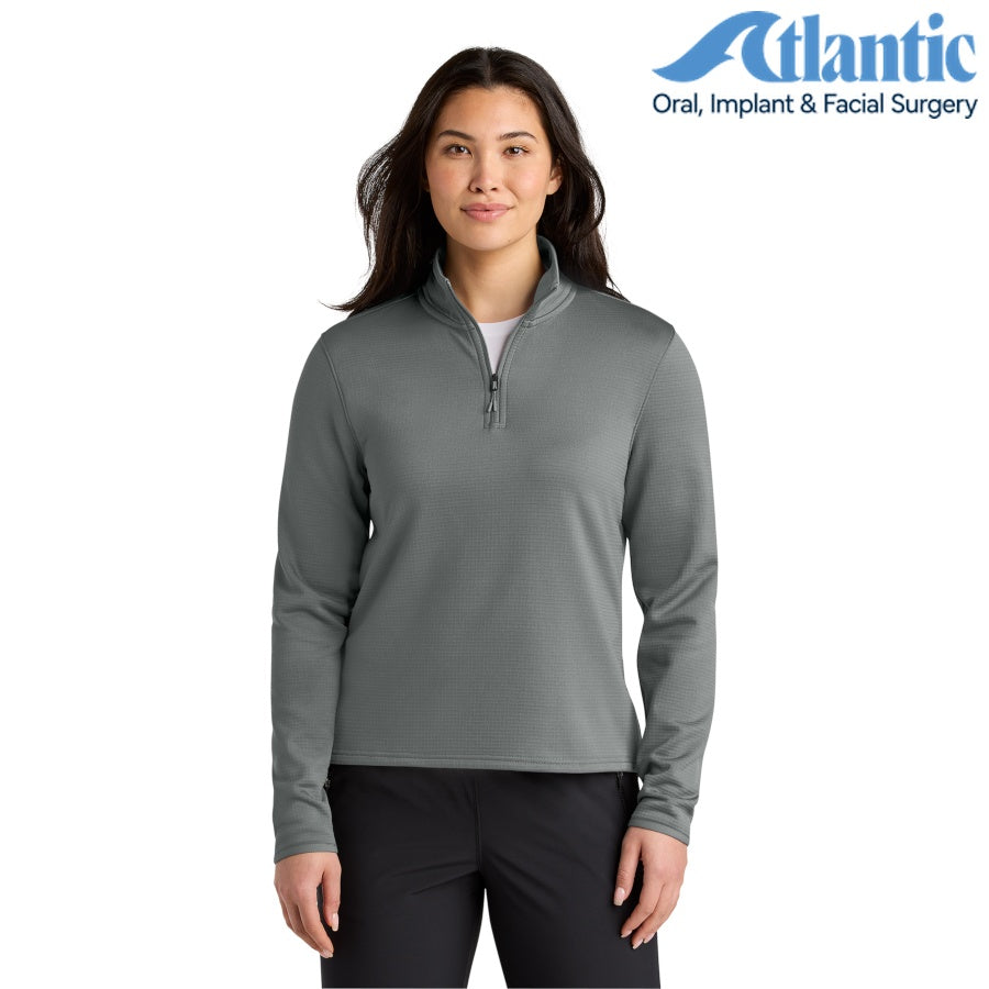 The North Face (NF0A8FQK) Women’s Aim 1/4-Zip Fleece (Atlantic)