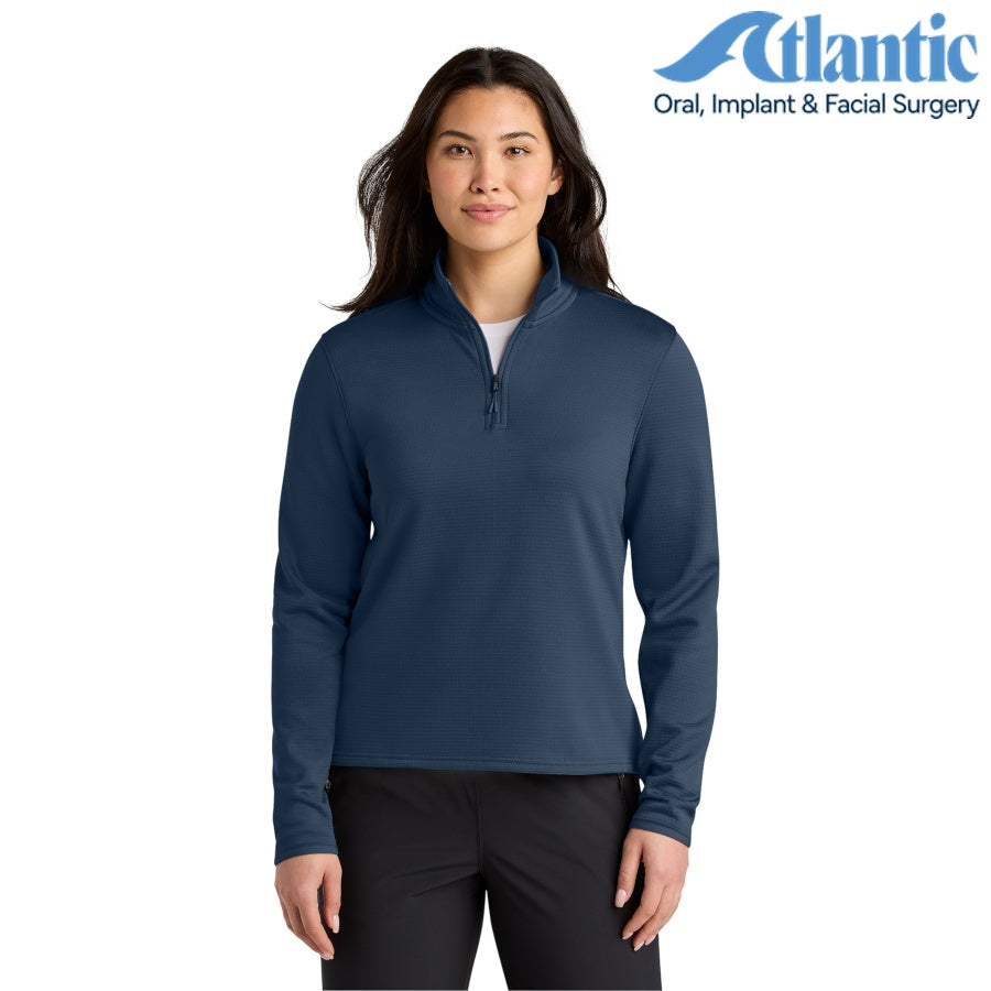 The North Face (NF0A8FQK) Women’s Aim 1/4-Zip Fleece (Atlantic)