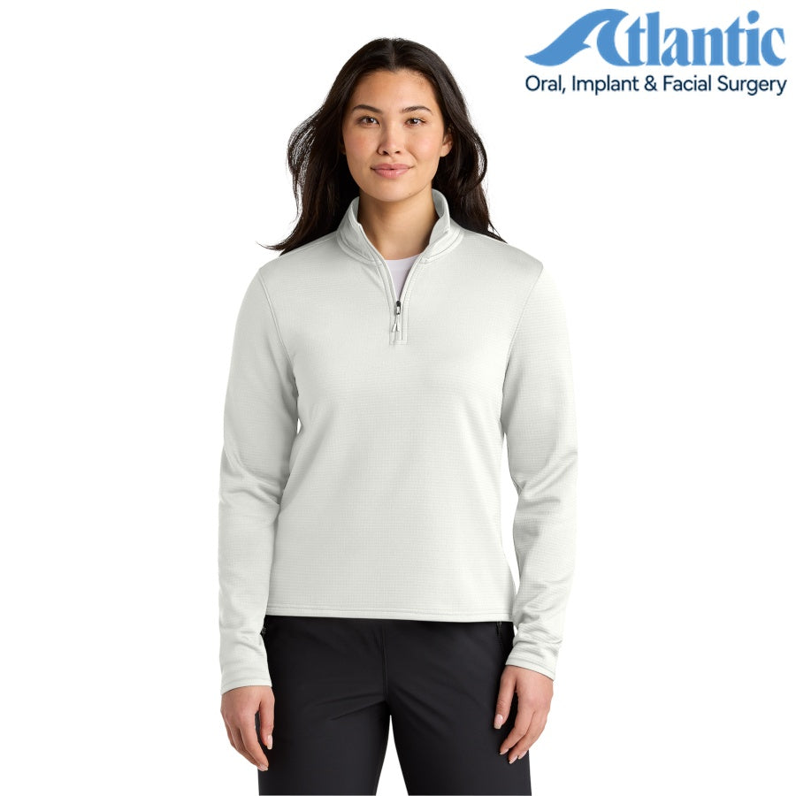 The North Face (NF0A8FQK) Women’s Aim 1/4-Zip Fleece (Atlantic)