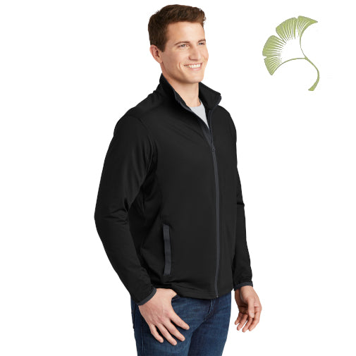 Sport-Tek (ST853) Men's Sport-Wick Stretch Contrast Full-Zip Jacket (AOFS)