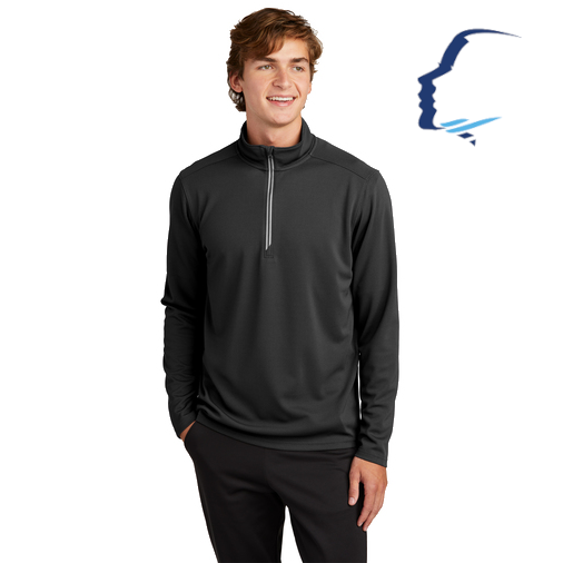 Sport-Tek (ST860) Men's Sport-Wick Textured 1/4-Zip Pullover (CCOFS)