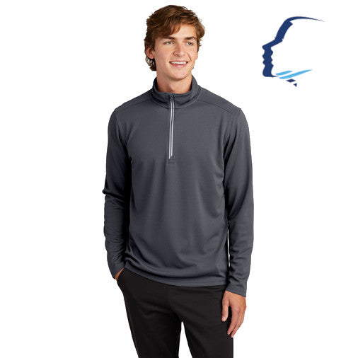 Sport-Tek (ST860) Men's Sport-Wick Textured 1/4-Zip Pullover (CCOFS)