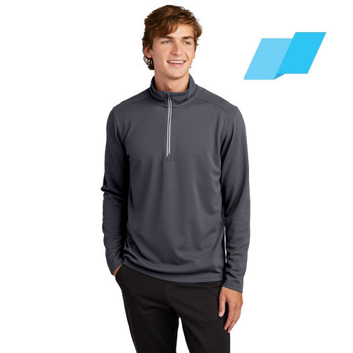 Sport-Tek (ST860) Men's Sport-Wick Textured 1/4-Zip Pullover (Flagship)