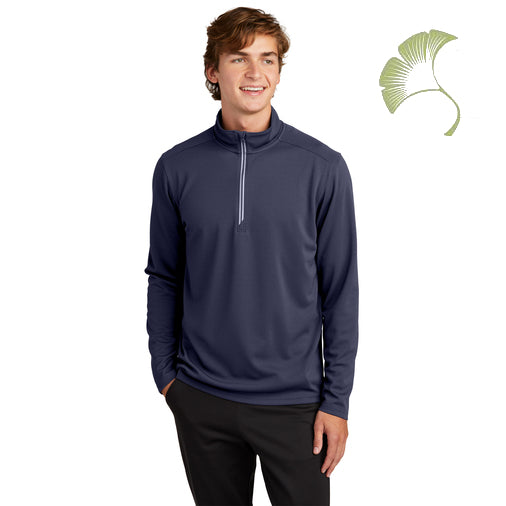 Sport-Tek (ST860) Men's Sport-Wick Textured 1/4-Zip Pullover (AOFS)